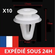 10 Clip Panneaux De Porte PEUGEOT 206 207 208 308 407 408 pour CITROEN C4 C5 C3