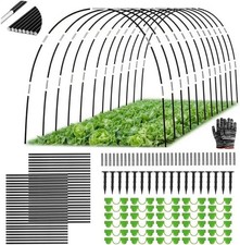 Arceau Pour Serre Tunnel,Cerceau Pour Serre de Jardin,50 Pièces Arceau de Jar...