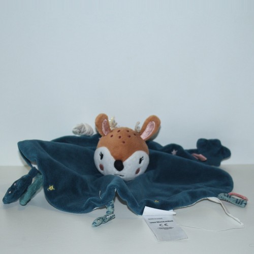 Doudou biche vert - ,