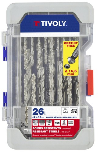 Tivoly coffret ranger 26 - •,