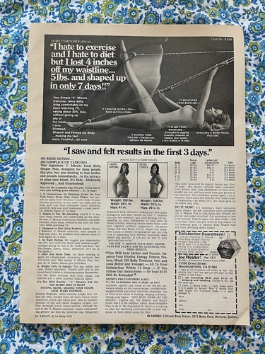Vintage 1975 joe weider print - joe,