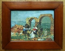 Algérie Site de Khemissa , Wilaya de Souk Ahras - Tableau orientaliste ancien