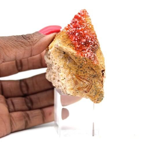 Vanadinite sur matrice - , 205gr