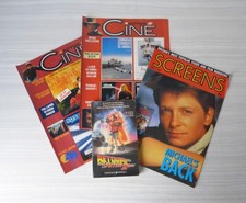 #BTTF# Retour vers le Futur - Michael J. Fox / Lot brochures, livre de poche