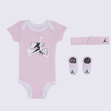 Ensemble bébé Jordan rose
