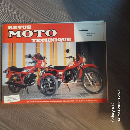 Rtm hs1 honda mt80 mb80 - rtm,