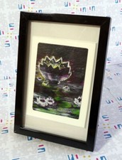 "Le Lotus Noir 01" 2021 – Crea-ture x Magic the Gathering – Peinture sur Carte