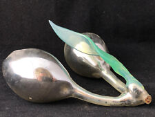 Rare Fruit en Verre Eglomisé du XIX ème siècle Antique French Glass 19 ème