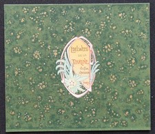 Etiquette EDELWEISS DE LA TZARINE Victor VAISSIER Art Deco Nouveau