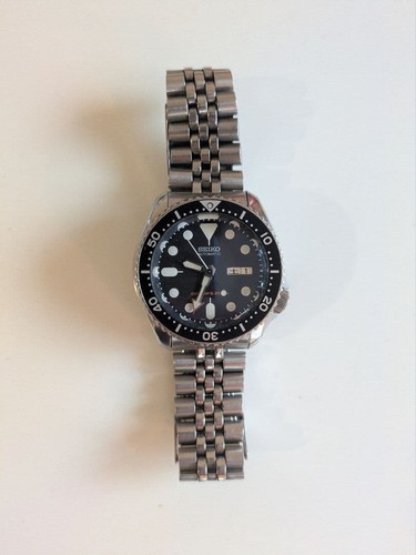 Seiko skx007 black boy - seiko,