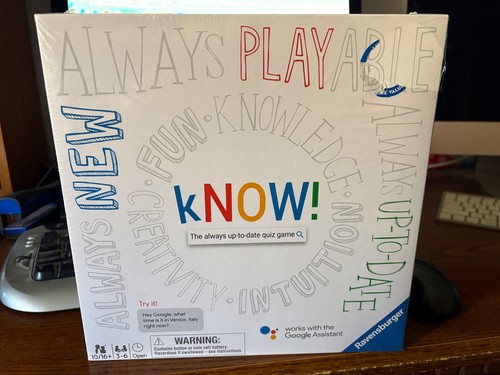 Ravensburger know board game - ravensburger,