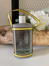 824⚜️ Ancienne Bouteille Souvenir à Eau Bénite Notre Dame de Lourdes