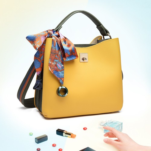 Simili cuir sac - , à