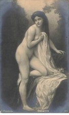 Nus - Tableau - Salon 1908 - Suzanne par G. Lorain