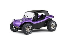 Solido S1802706 1/18 Meyers Manx Buggy Soft Roof Violet Métal 1968 Modèle Auto