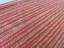 Galon vintage doré rouge fin fil doré metal? 5 métres sur 0,5 cm A3