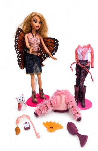 Barbie scene butterfly punk - barbie,