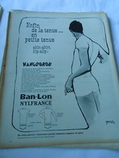 Publicité advertising 1962  Hip Slip Kangourou Pan Leo Nylfrance