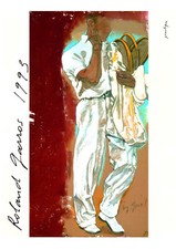 AFFICHE POSTER - TENNIS ROLAND