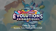 Au choix: Carte Pokémon Reverse HOLO Pokeball Master ball EV8.5 Pre