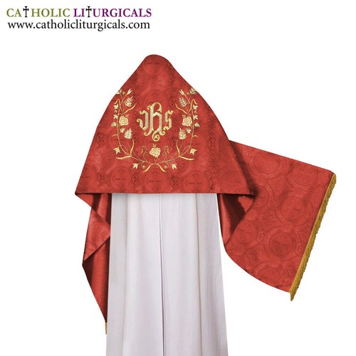 Nouveau voile huméral rouge