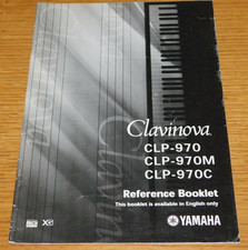 Manual booklet keyboard piano - booklet,