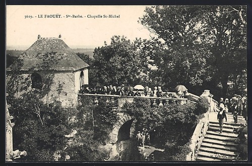 Cpa faouët sainte - le, faouët,