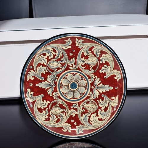 Assiette mural plat - assiette, à