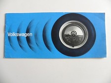 Petite brochure VOLKSWAGEN coccinelle . combi . karmann-ghia