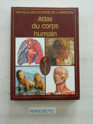 Livre atlas corps - du, humain