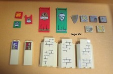 Lego pièces avec autocollants