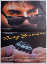 RISKY BUSINESS - DE MORNAY / CRUISE / BIKINI / CAR / SEXY-ORIGINAL FRENCH POSTER