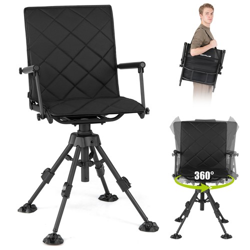 Hunting chair 360 silent - 360°,