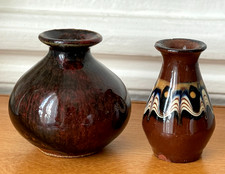 Lot de 2 Petites Vases