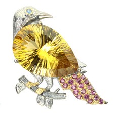 925 Argent Sterling Broche