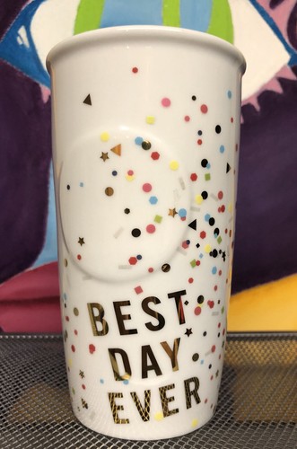 Starbucks travel mug - lid),