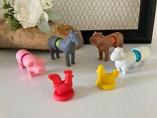 724⚜️Jeu Aimant Jouet De Construction Magnétique Lot 6 Animaux La Ferme Smartmax