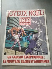 Affiche originale BLAKE ET MORTIMER – 80 x 60 cm – Télé Moustique
