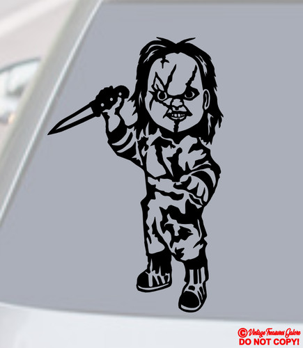 Chucky vinyl decal sticker car - vinyl,