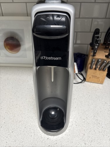 Sodastream black silver - silver, soda