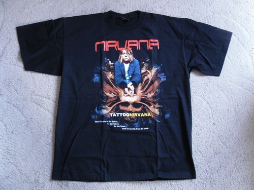 Nirvana shirt noir col - t-shirt,