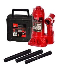 2 Ton Cric ŕ Voiture Bouteille Hydraulique Levage Jack Caravane avec Valise