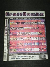 Magazine graff bombz n°8 graffiti tags underground