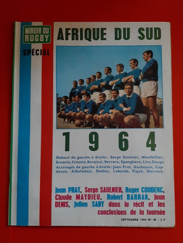 1964 miroir rugby 40 - miroir, n°40