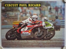 Affiche Course Moto GRAND PRIX