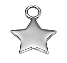 Charms Pendentif Étoile Grand en Argent 925 - Collection Hoops