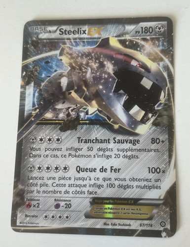 Pokémon jcc steelix - pokémon, ex