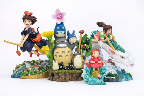 Lot figurines totoro - lot,