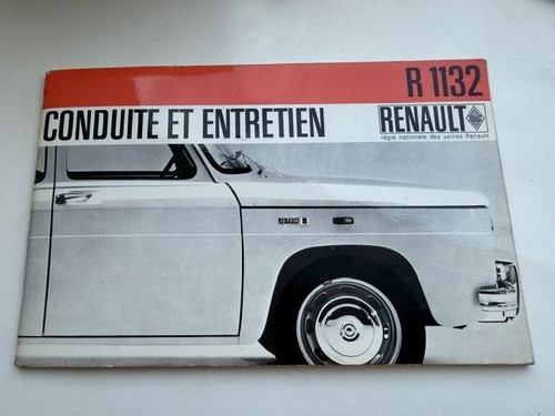 Notice conduite entretien - conduite,