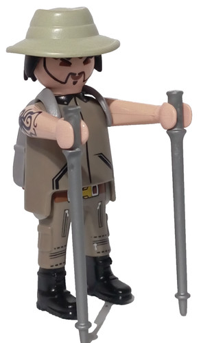 Playmobil figurine randonneur - playmobil,